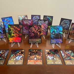 Blue Eyes, Exodia, Dark Magician Holographic Anime Set