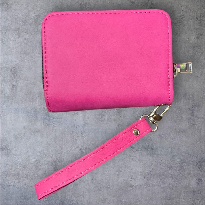 Pastel Halloween Small Wallet/Spooky Cute Halloween Wallet/Pastel Goth Wallet afbeelding 4