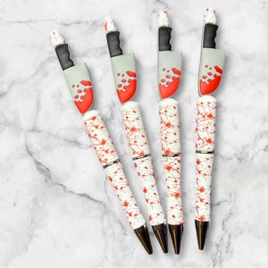 Halloween Pen/Halloween Stationary/Spooky Cute Pen/Spooky Stationary/Horror Pen