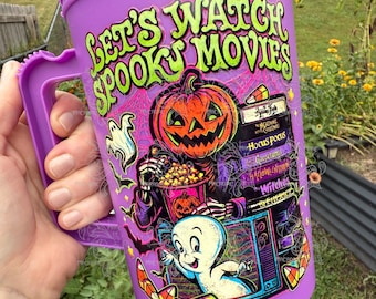 Retro Friendly Ghost Trucker Mug/Retro Halloween Mug/Ghost Mug