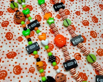 VHS Horror Halloween Phone Charm/Phone Accessories/Beaded Phone Charm