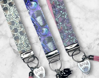 Magic And Spells Key Fob Wristlet//Keyfob Wristlet//Witchy Wristlet