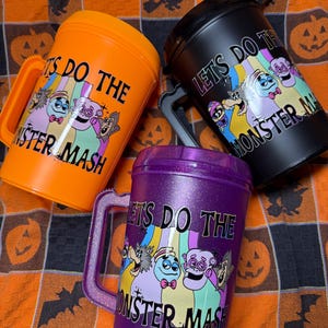 90's Halloween Cereal Monster Trucker Mug/Retro Halloween Mug image 1