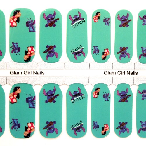 Mickey Mouse and Minnie Minnie Nail Polish Strips / Nail Wraps Etsy