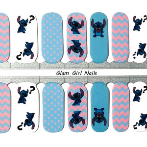Lilo and Stich Water Slide Decals — Bougie Bz Nails