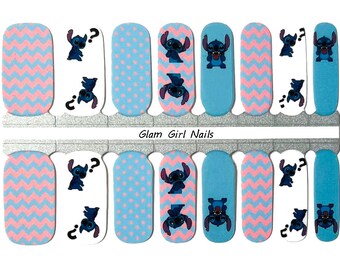 Lilo and Stitch Nail Polish Strips / Nail Wraps