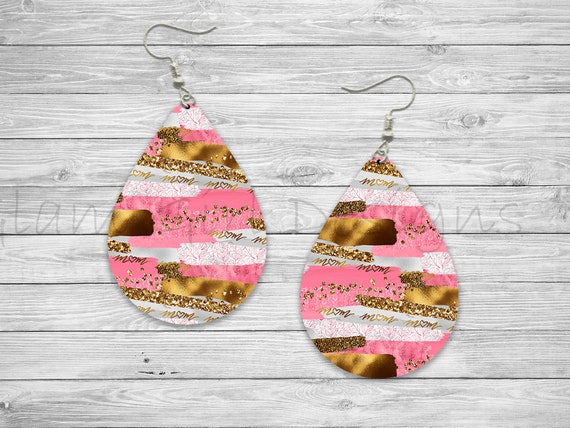 Beach Glitter Earring, Sublimation Earring Designs Template, Earring Blanks  Design, Teardrop Earring PNG, Instant Digital Download - Etsy