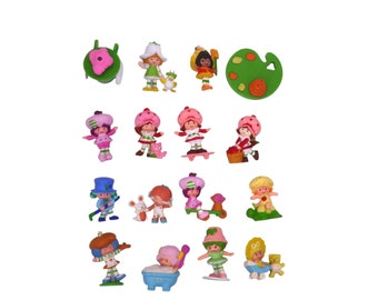 Vintage 1980's Strawberry Shortcake PVC Figures Pick One
