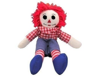 Vintage 15"  Raggedy Andy Doll