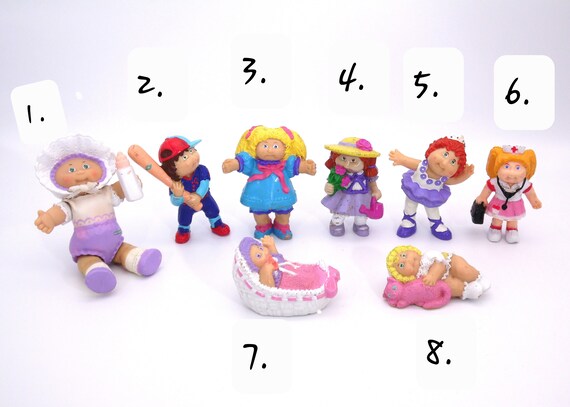 Pick One 1980's Cabbage Patch Kids PVC Figurines Xavier Roberts - Etsy