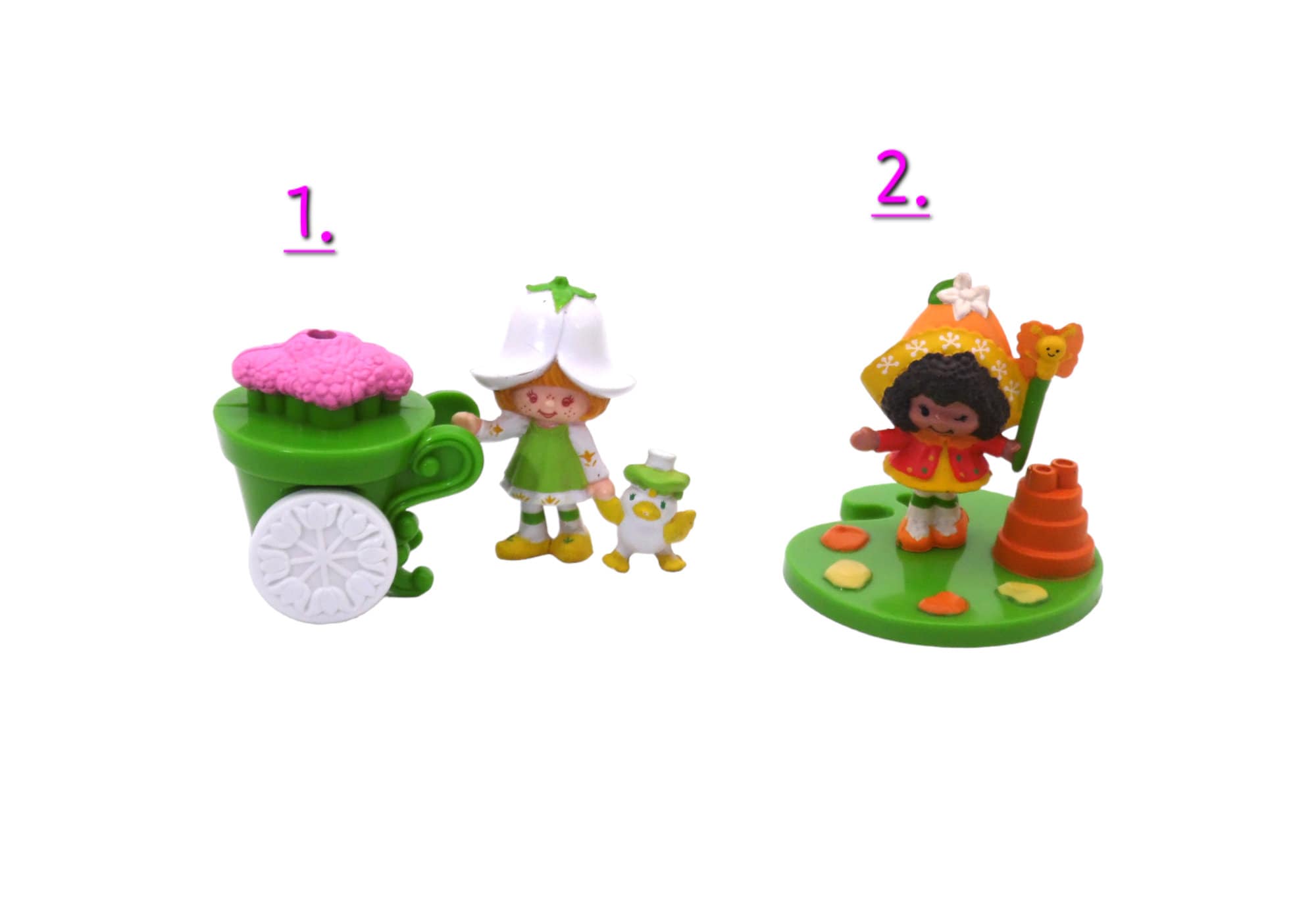 Vintage 1980's Strawberry Shortcake PVC Figures Pick One - Etsy