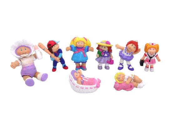 Pick One 1980's Cabbage Patch Kids PVC Figurines Xavier Roberts - Etsy