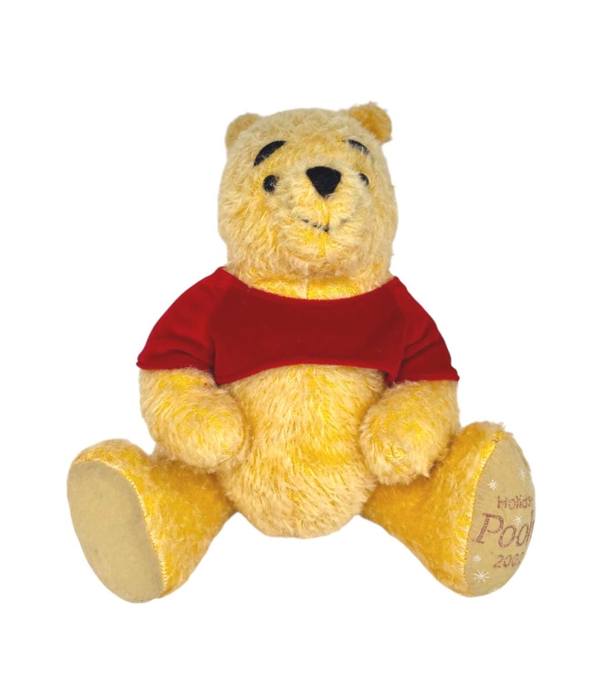 Vintage Winnie the Pooh Holiday Plush Stuffed Animal 12” With