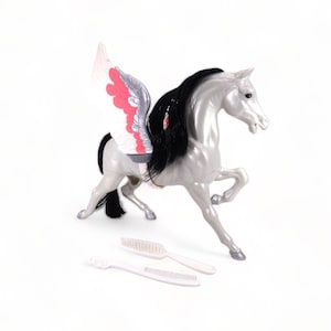 1984 Catra&#39;s Pegasus Horse Storm Action Figure With Comb & Brush She-ra Princess Of Power Retro Vintage Mattel Pre-Owned
