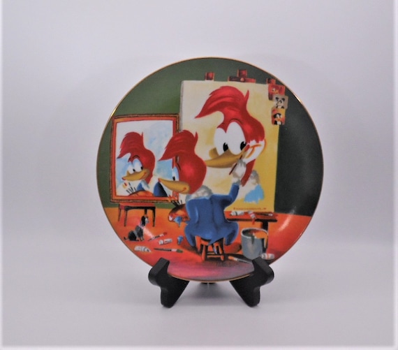 1981 Woody Woodpecker Collector Plate Walter Lantz Armstrong's