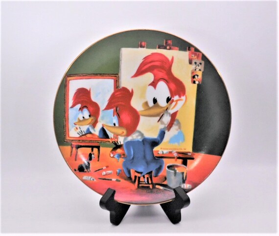 1981 Woody Woodpecker Collector Plate Walter Lantz Armstrong's
