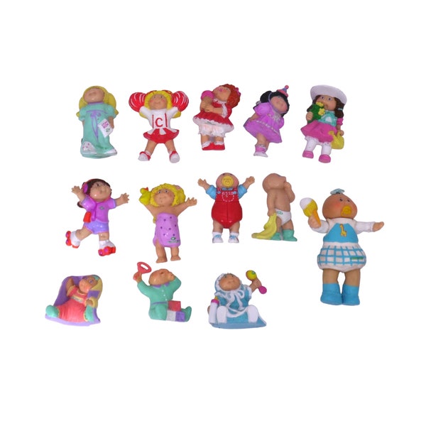 1980's Cabbage Patch Kids PVC Figurines Pick One