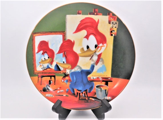 1981 Woody Woodpecker Collector Plate Walter Lantz Armstrong's