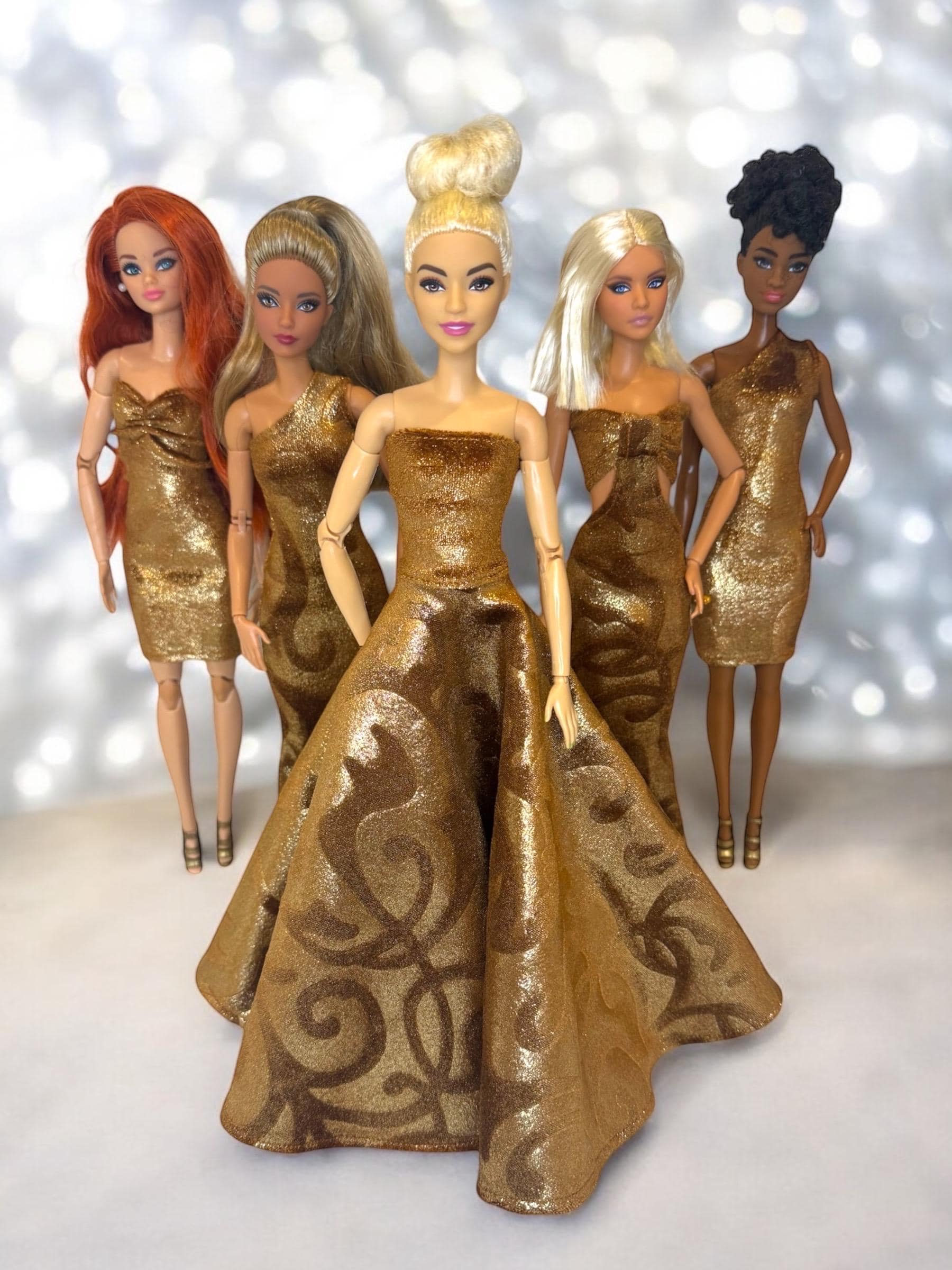 HOT ! Barbie Doll Baby Doll Prom Dress Barbies Prom Dress