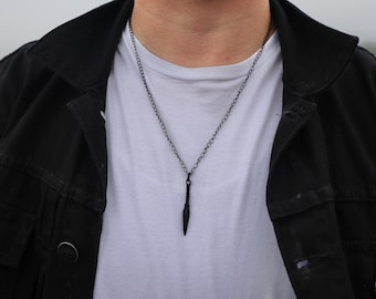 Ninja Kunai dagger Pendant Necklace Anime Harajuku Streetwear