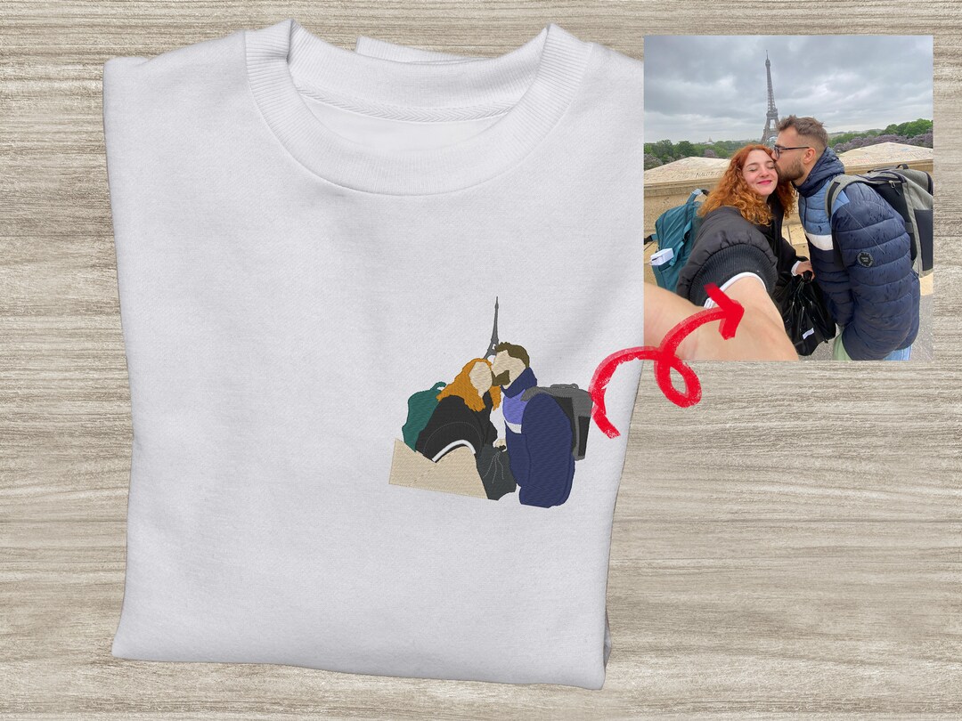 Felpa Personalizzata Con Ricamo Del Tuo Animale Domestico – Design Unico, Regalo Per San Valentino E Anniversari