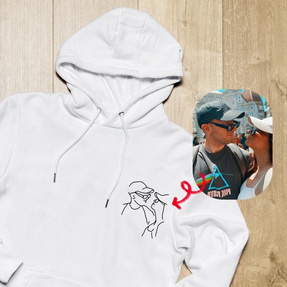 FELPA CON CAPPUCCIO PERSONALIZZATA - Tecnica Targhe