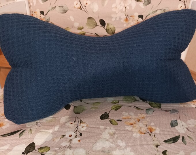 Lesekissen „Der Leseknochen“ Aus Bouclé – Ergonomische Nackenstütze & Buchhalter, Bequem & Vielseitig