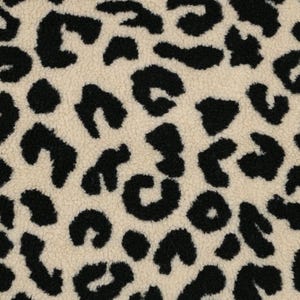 Teddy fabric animal print 50*150