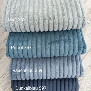 Velvet cord wanja by Swafing many colors 50*140 cm