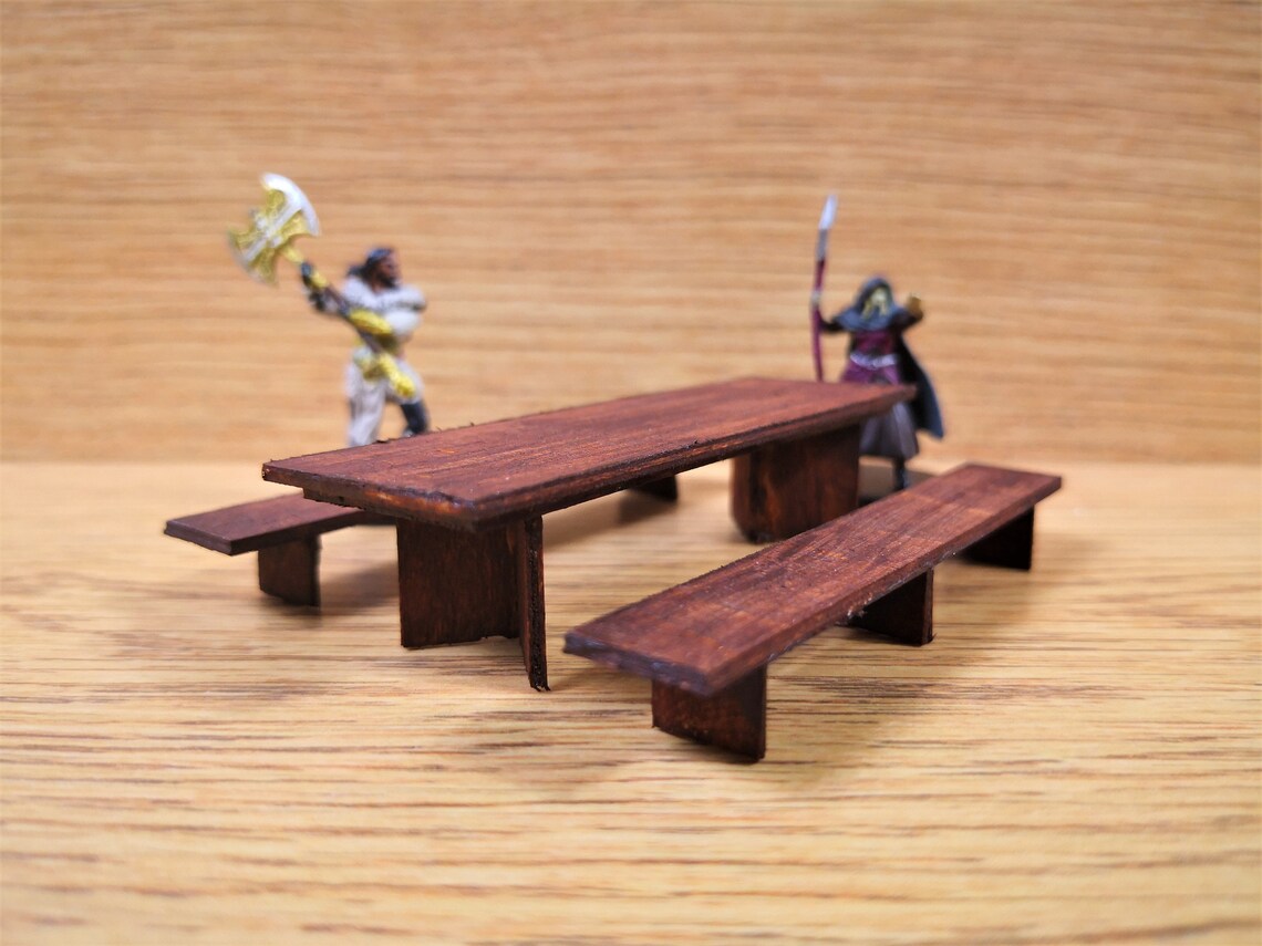 Painted DnD Furniture Furniture For Dungeons And Dragons | Etsy