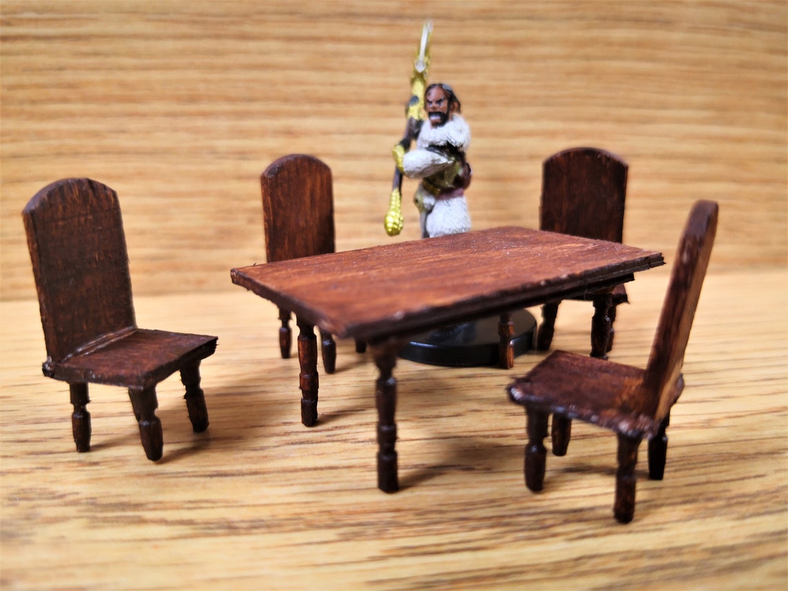 Painted DnD Furniture Furniture For Dungeons And Dragons | Etsy