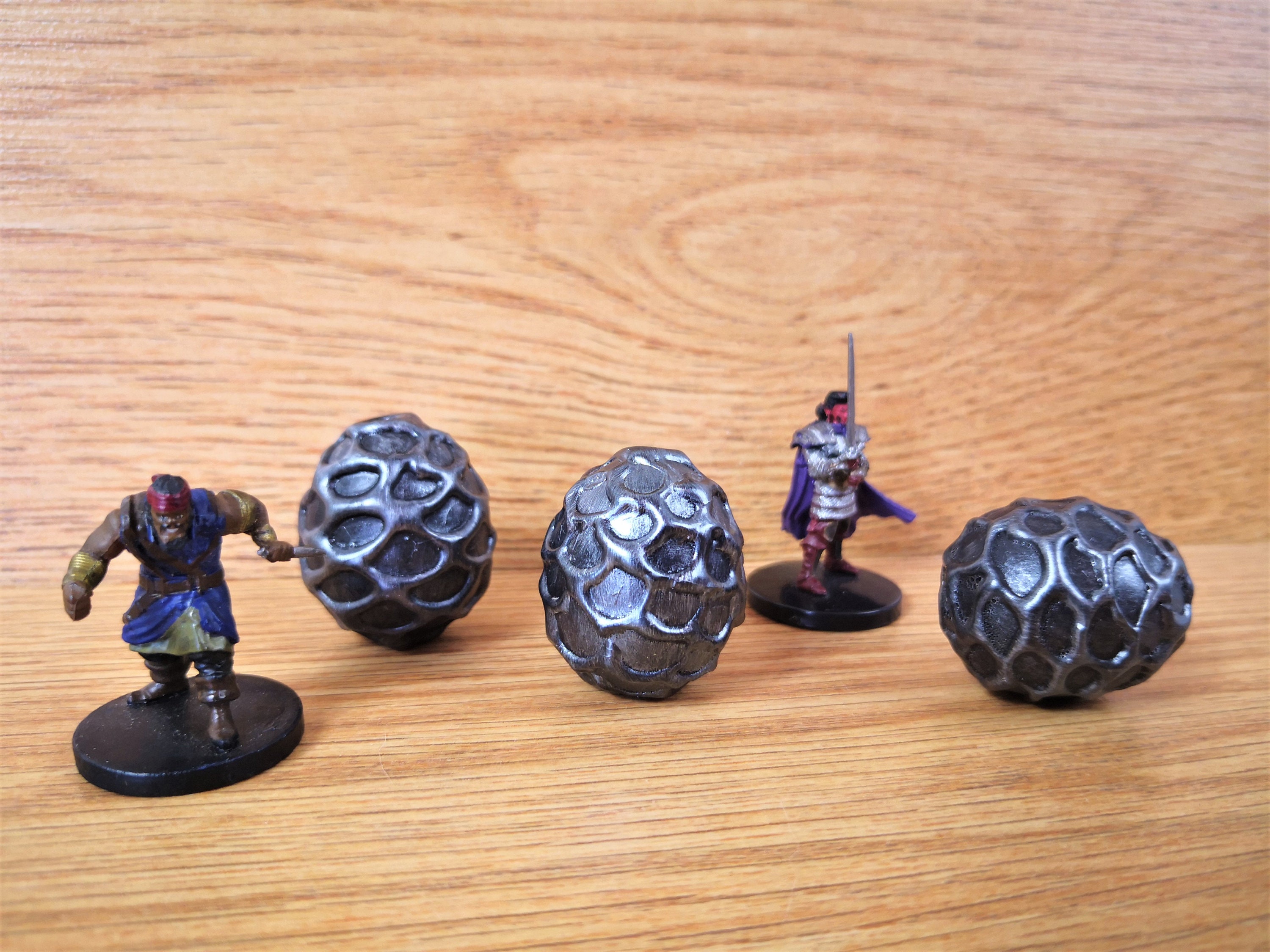Dragon Egg Miniature Black Dragon Egg for Dungeons and Etsy UK