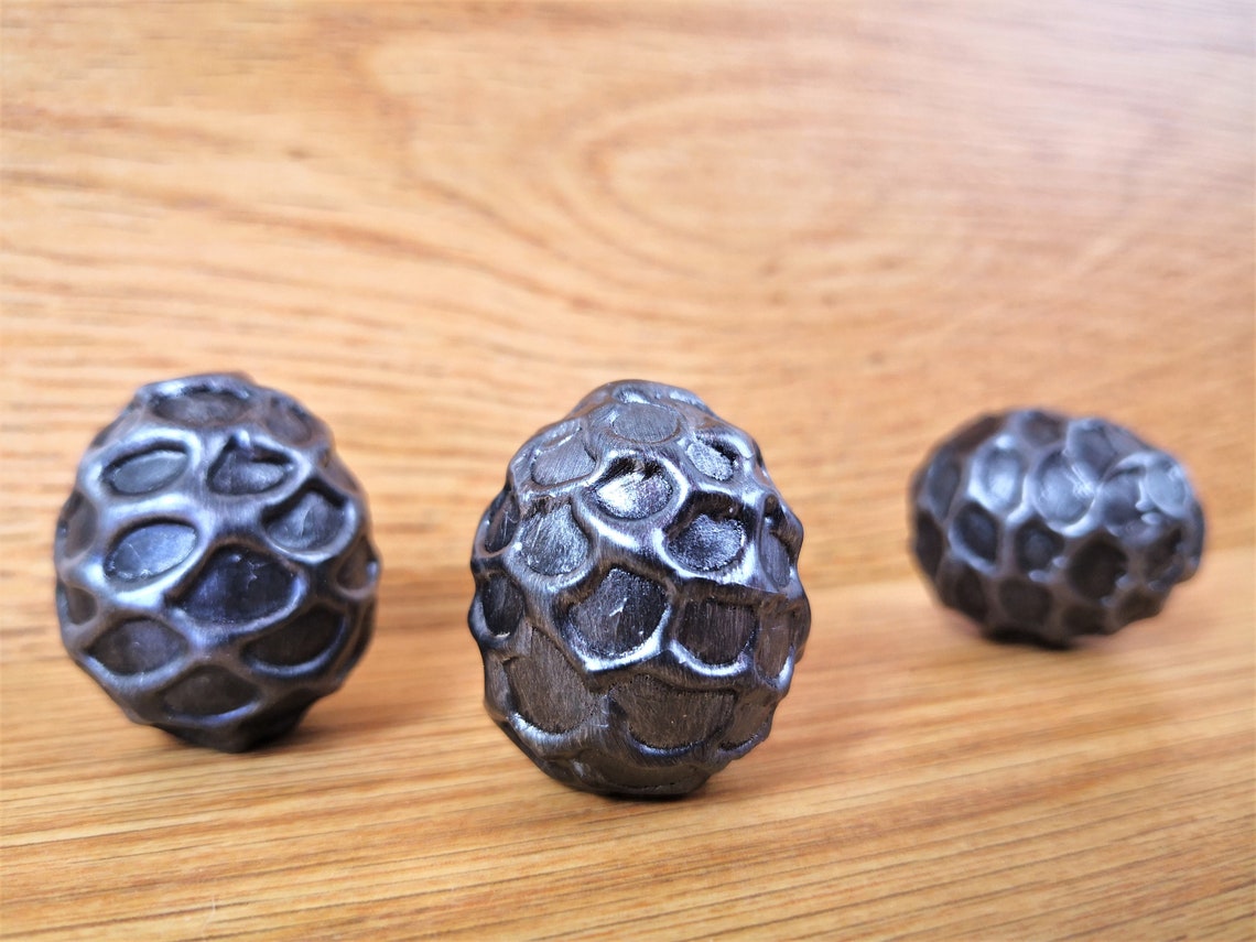 Dragon Egg Miniature Black Dragon Egg for Dungeons and Etsy UK