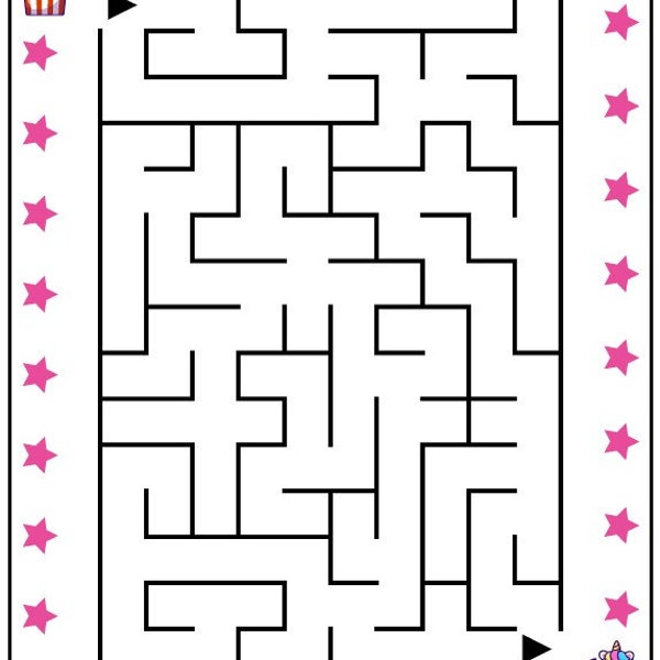 100 mazes for kids or adults
