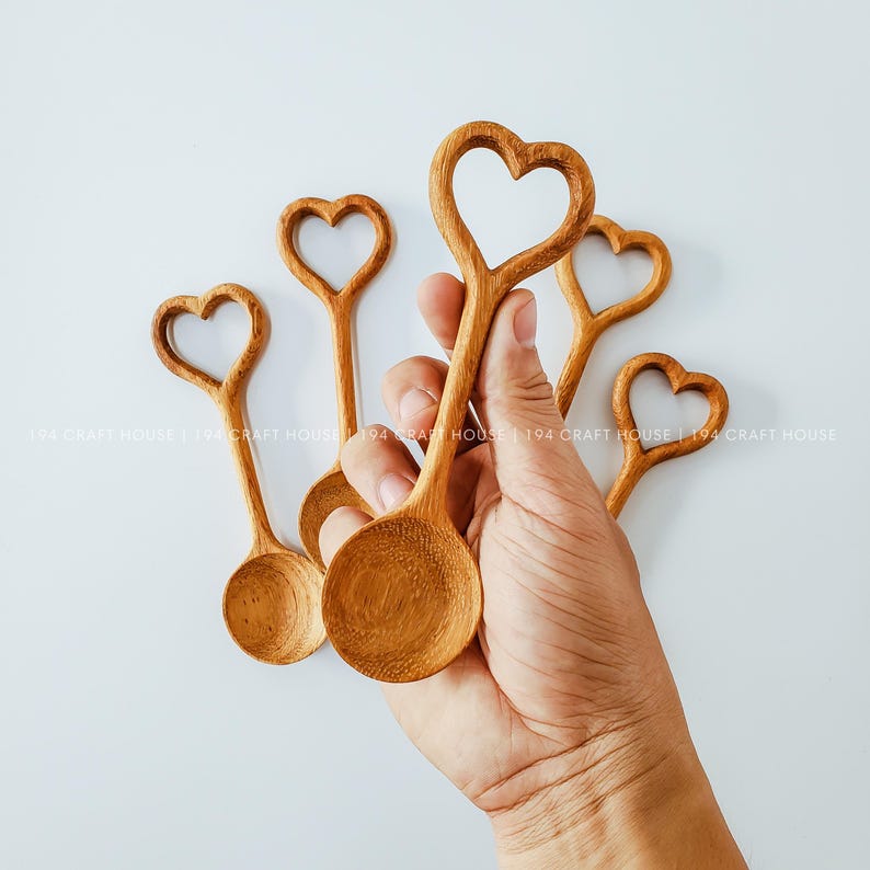 Personalized Wood Spoon and Fork Gifts for Kids, Cooking Utensils & Gadgets, Mud Kitchen, Nature Play, Potion Play, Montessori Sensory Play image 15