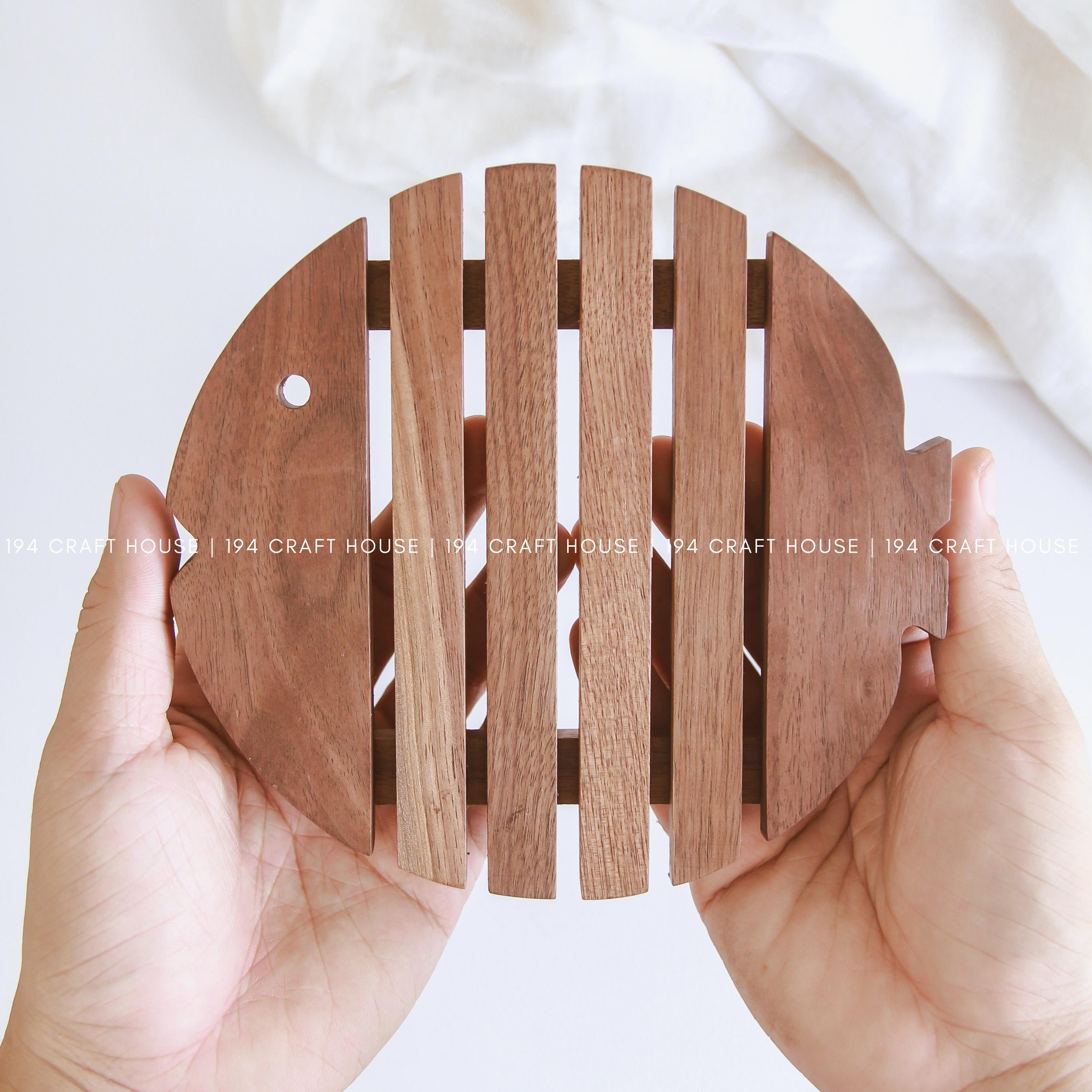 Sottopentola In Legno Naturale A Forma Di Albero – Set Da 3 Pezzi Per Piatti Caldi, Padelle E Teiere – Sottobicchieri Multifunzionali In Faggio Per Cucina E Tavola