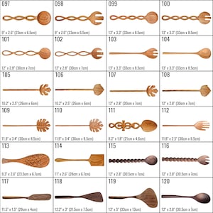 Personalized Wood Spoon and Fork Gifts for Kids, Cooking Utensils & Gadgets, Mud Kitchen, Nature Play, Potion Play, Montessori Sensory Play image 8