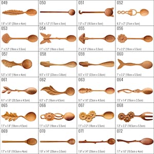 Personalized Wood Spoon and Fork Gifts for Kids, Cooking Utensils & Gadgets, Mud Kitchen, Nature Play, Potion Play, Montessori Sensory Play image 6