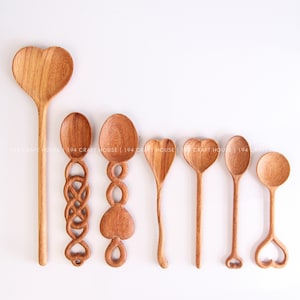 Personalized Wood Spoon and Fork Gifts for Kids, Cooking Utensils & Gadgets, Mud Kitchen, Nature Play, Potion Play, Montessori Sensory Play image 11