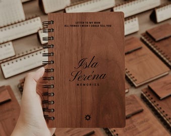 Diario e quaderno personalizzati per il lutto: regalo inciso per la perdita della madre, regalo commemorativo, regalo di ricordo, regalo di condoglianze, regalo di cordoglio