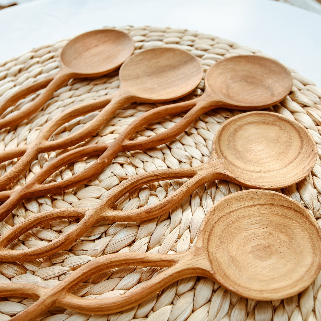 Custom Engraved Salad Serving Spoon Personalized Birthday Gift for