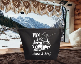 Travel kit - Vanlife - Personalized pouch - Document holder - Toiletry bag - Van gift