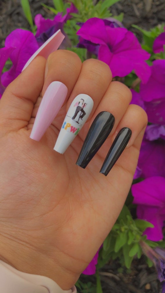 Adore You Handmade Harry Styles Nails Etsy Denmark