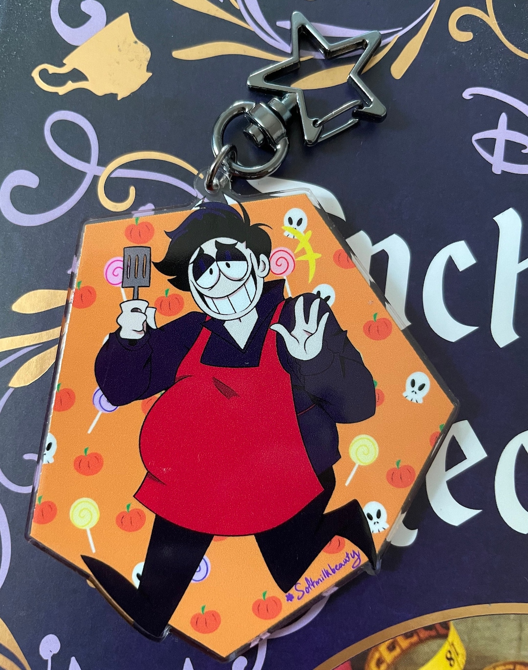 Spooky Month Keychains Acrylic Charms - Etsy
