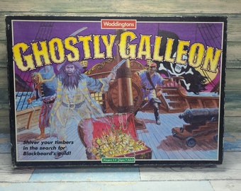 Ghostly Galleon 1991  Board Game By Waddingtons 100% Complete VGC