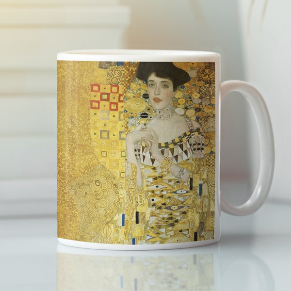 Tasse à café/thé avec Adele Bloch-Bauer par Klimt Ceramic Mug 11oz