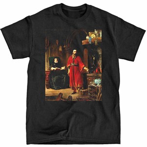 Cosimo Ruggeri (fl. 1571-1615), Italian astrologer and occultist - Black Unisex T-shirt