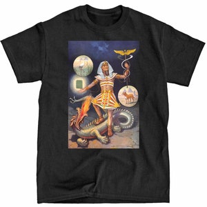 Thoth - Art - Black Unisex T-shirt