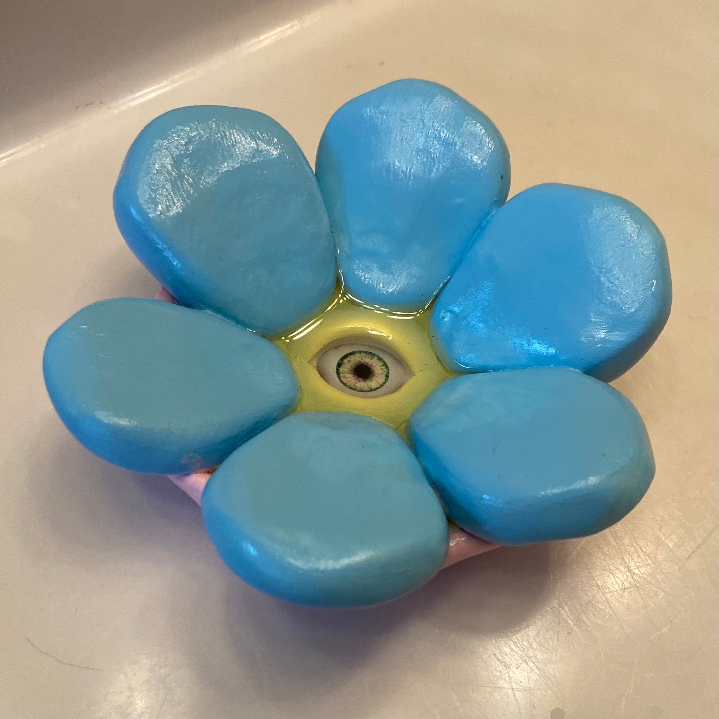 Eye see u polymer clay ashtray or jewelry dish Etsy