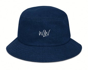 WLW Denim bucket hat | Women loving Women Bucket Hat| LGBTQ Bucket Hat | Pride Bucket Hat